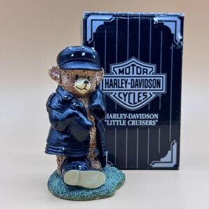 Vintage "Here's Looking at You" Harley-Davidson "Little Cruisers" Bear 1997 MIB